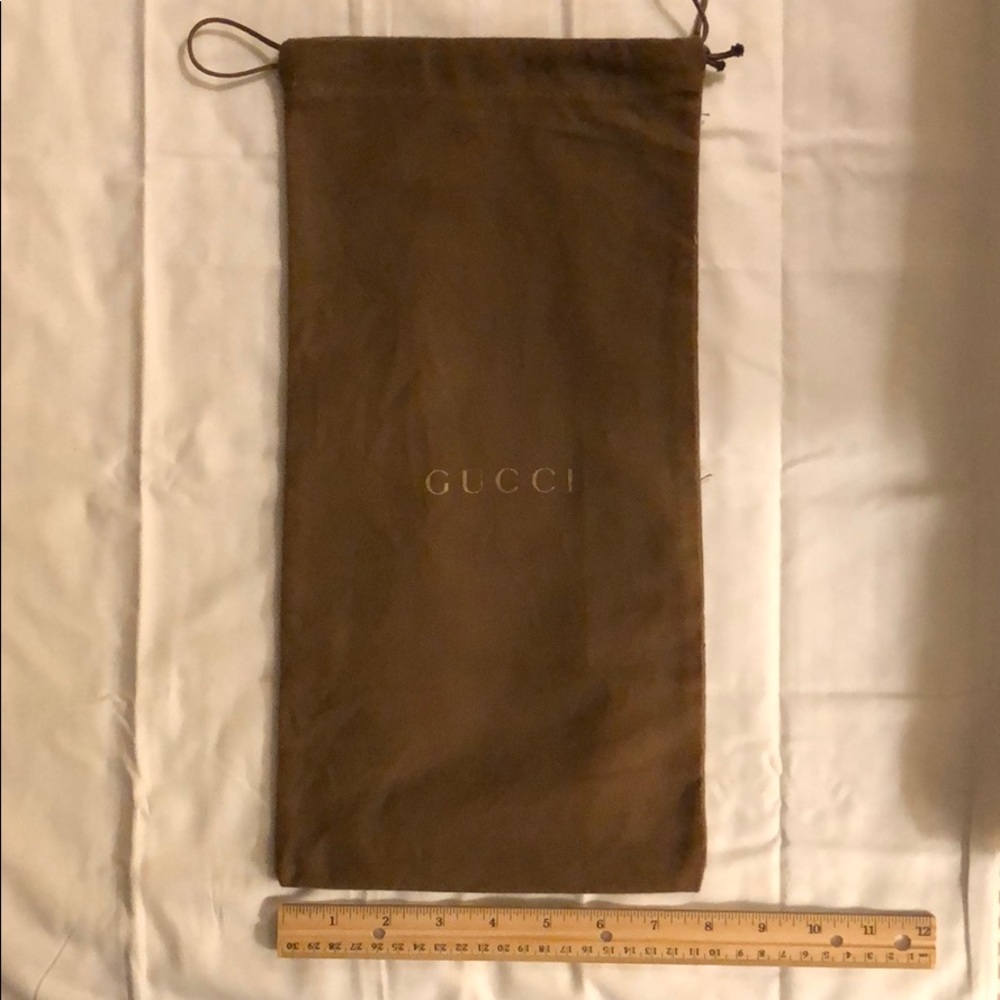 💯 Gucci Long Brushed Cotton Dust Bag Cover